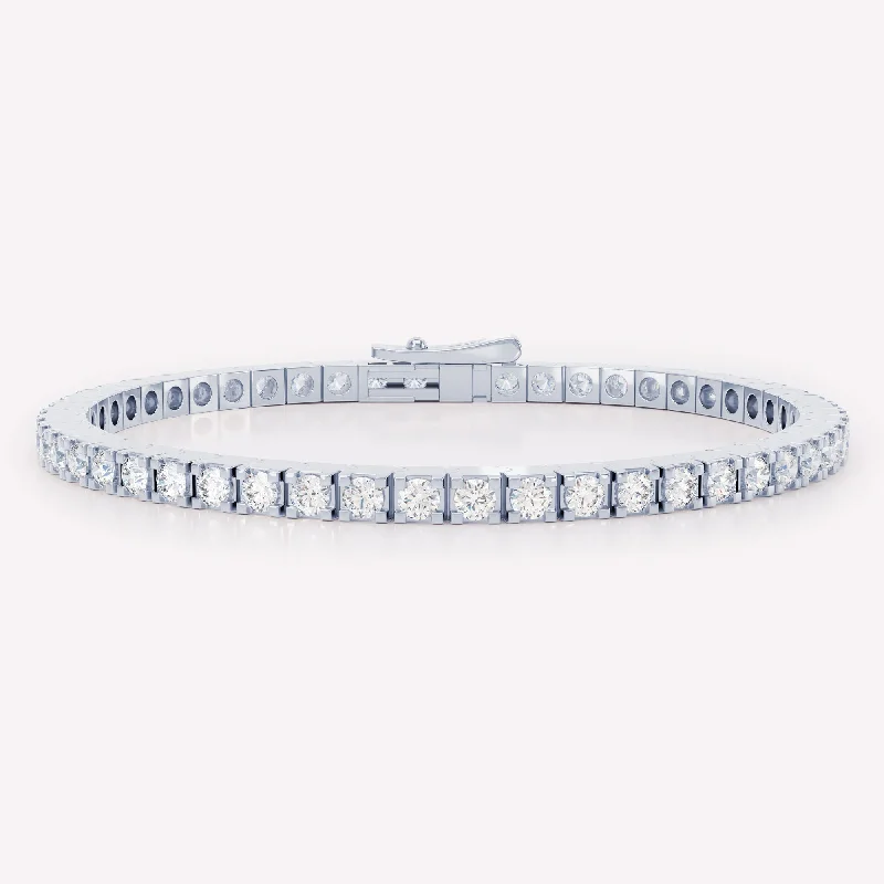 Exclusive Gemstone Jewelry Markdowns – Shop Now The LOEV Tennis 18K Whitegold Bracelet w. Lab-Grown Diamonds