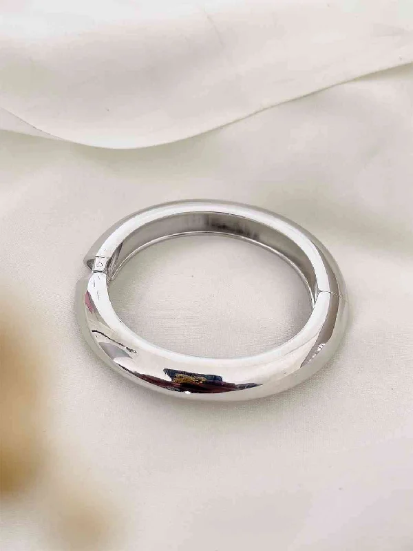 Celebrate With Sparkle – Jewelry Sale Now Live Round Sterling Silver Doughnut Bangle