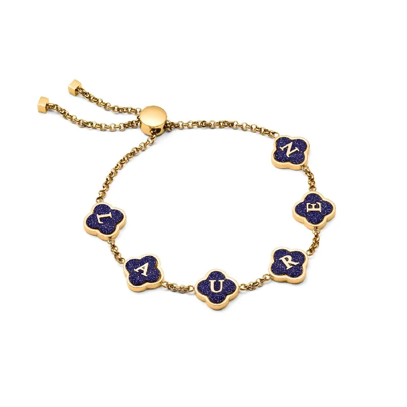 Luxury Meets Affordability – Jewelry Sale Now Live Spotlight Estrella Clover Bracelet (Gold)