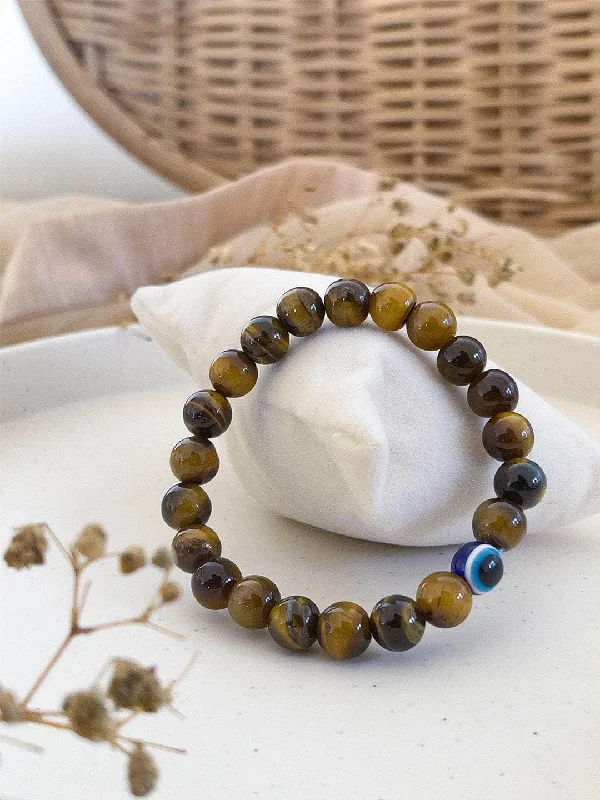 Don't Miss Out – Shop Elegant Jewelry For Less Tiger Eye And Onyx Stacked Handmade Bracelet