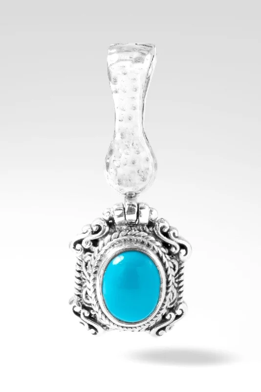 Lamp to Your Feet Pendant in Sleeping Beauty Turquoise