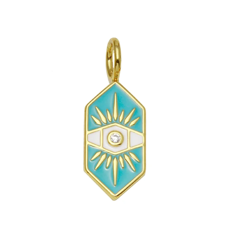 Enamel Eye Charm