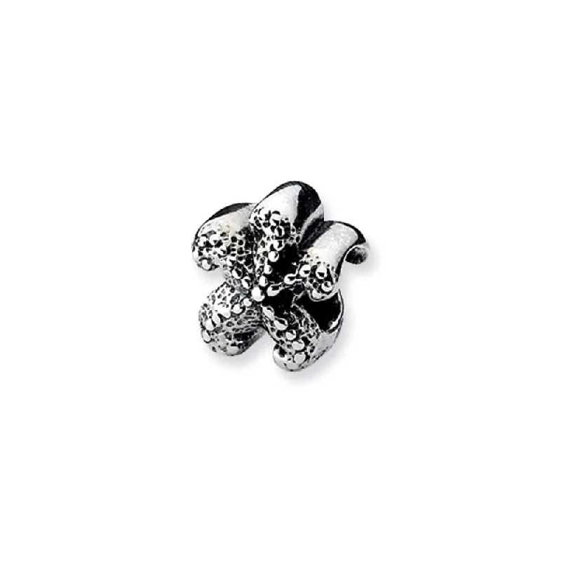 Sterling Silver Starfish Bead Charm