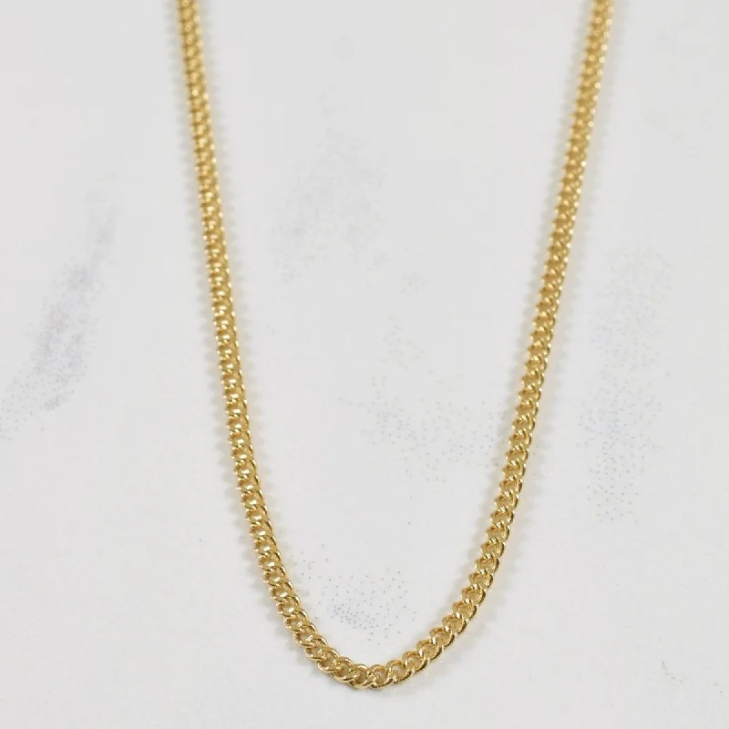 10k Yellow Gold Cuban Chain | 27" |