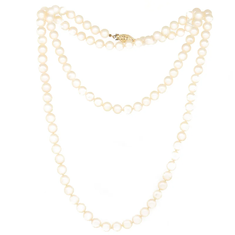 The Perfect Accessory For Less – Jewelry Sale Live Fine White Pearl Long Strand Necklace