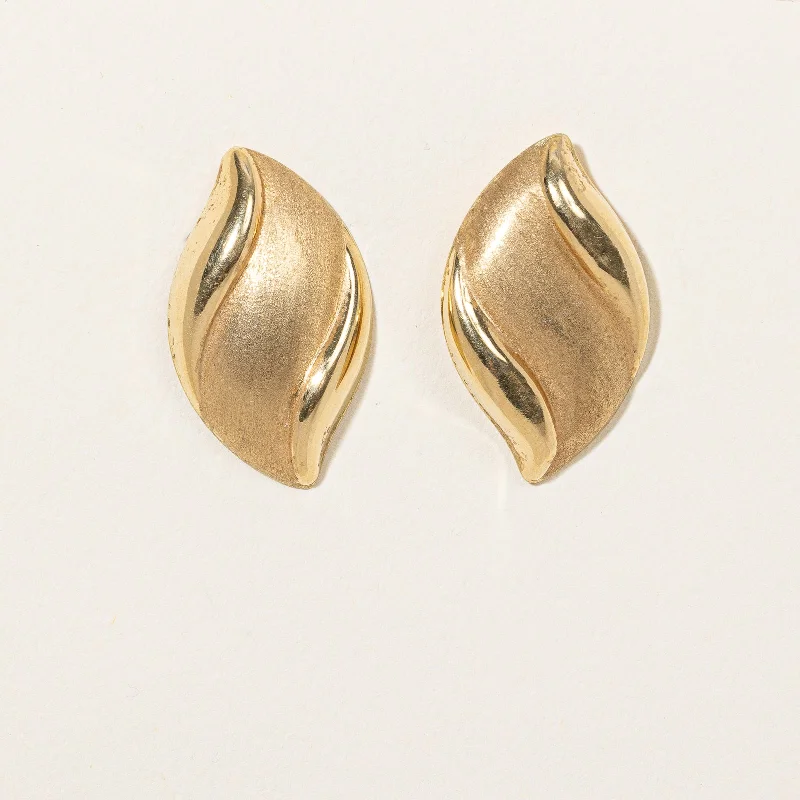 18k Yellow Gold Earrings