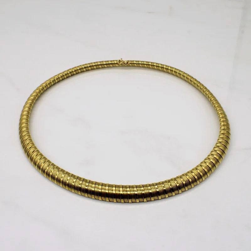 18k Yellow Gold Necklace | 16" |