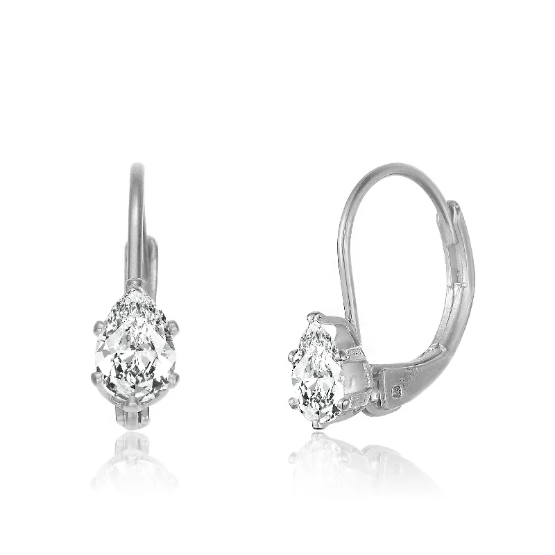 Exclusive Jewelry Sale – Sparkle For Less Camille Leverback Drop Earrings