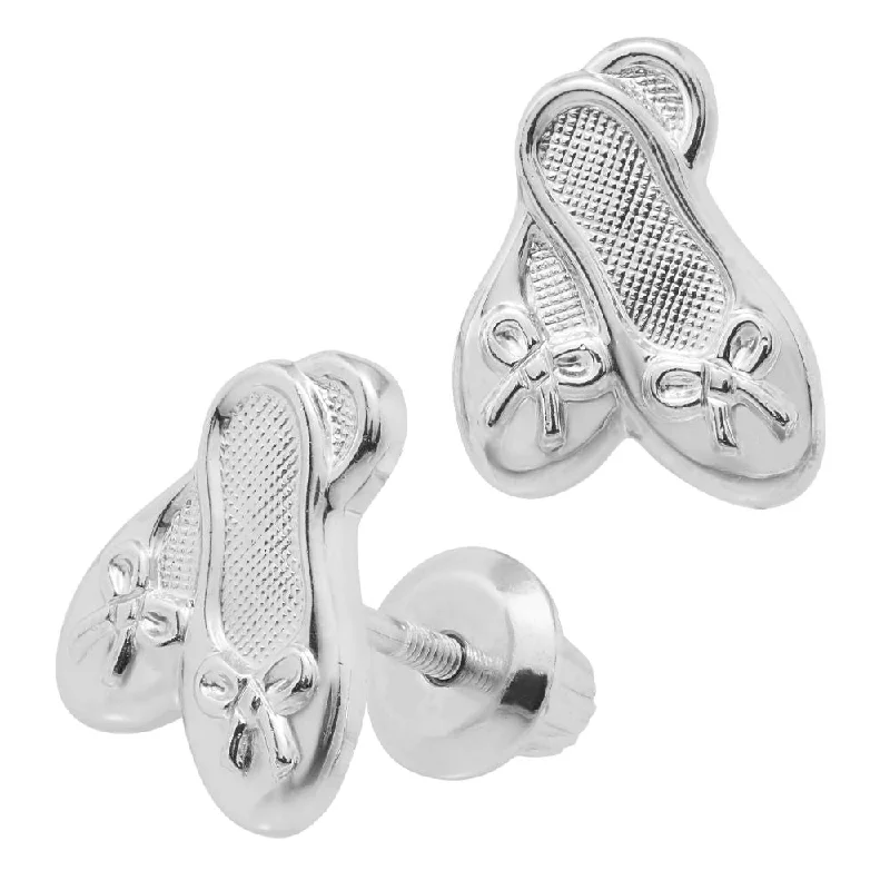 Children's Ballet Slippers Stud Earrings