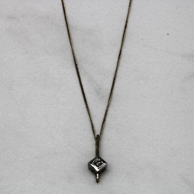 Diamond Pendant Necklace | 0.06ct | 18" |