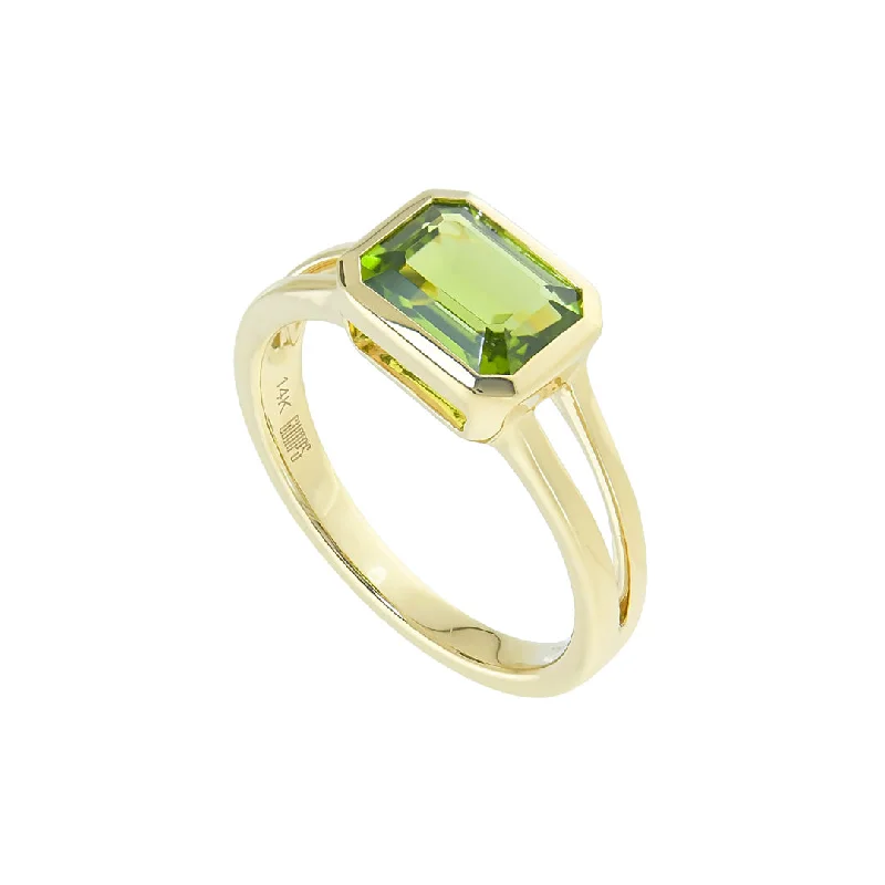 Holiday Jewelry Sale – Perfect Gifts At The Best Prices Rectangular Peridot Ring