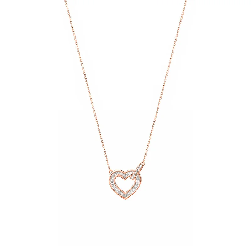 Personalized Jewelry Sale – Meaningful Gifts At Great Prices FANCIME Interlocking Open Heart Dainty 18K Gold Necklace