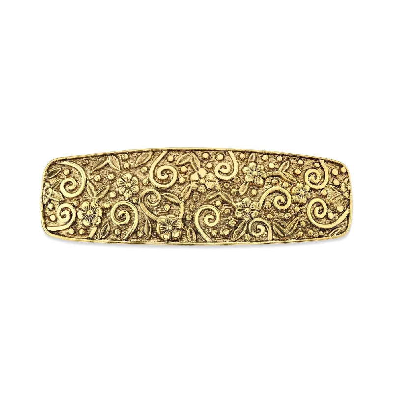 Shine Bright With Our Special Jewelry Promotions 1928 Jewelry Floral Hair Barrette