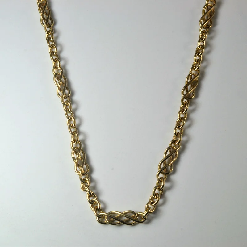 Infinity Link Chain | 16" |