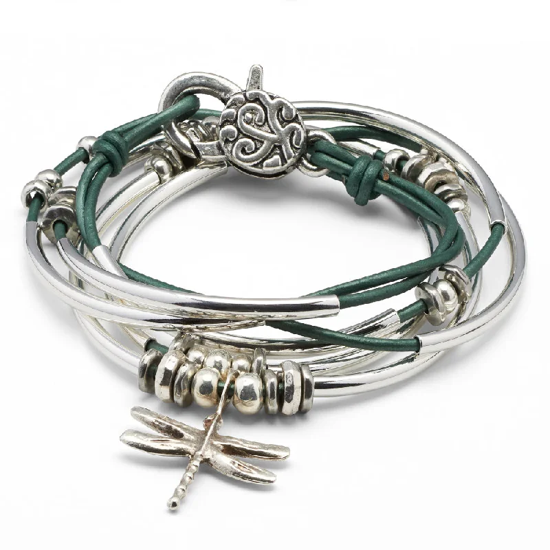 Lizzy James Dragonfly 2-Strand Bracelet