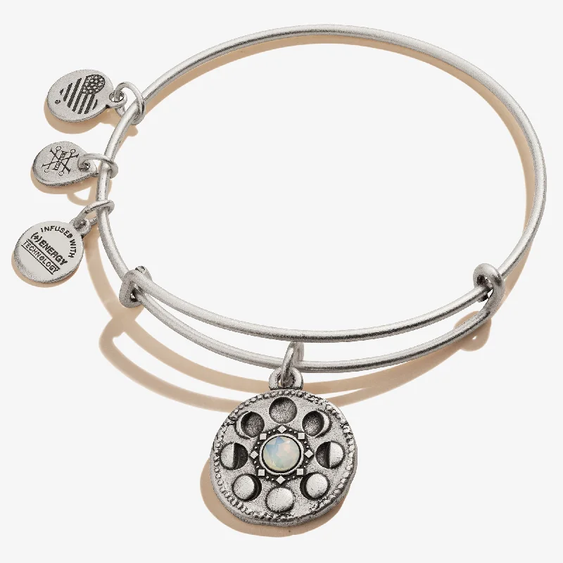 Once-A-Year Jewelry Sale – Grab Your Favorites Now Moon Phase Charm Bangle