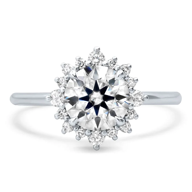 Jewelry Clearance – Final Chance To Save Big The Margaret Halo Engagement Ring