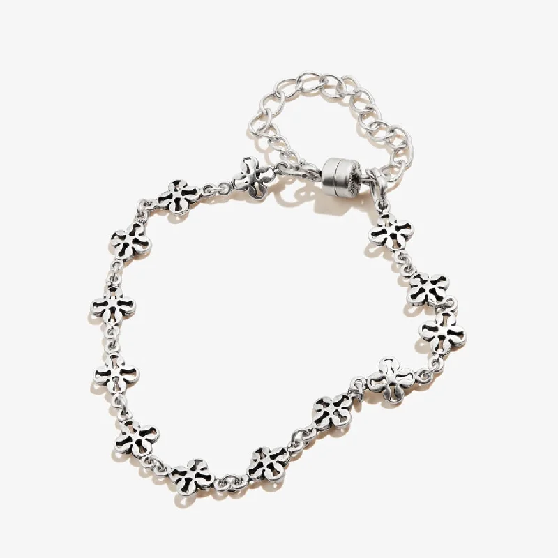 Luxury Jewelry Clearance – Shop Premium Styles Now Mini Floral Chain Magnetic Bracelet