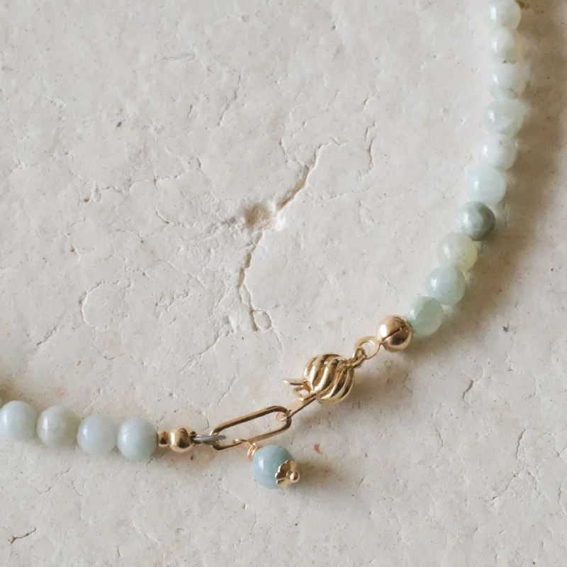 Bestselling Jewelry At Special Promotional Rates Mini Jade Beaded Necklace | OOAK