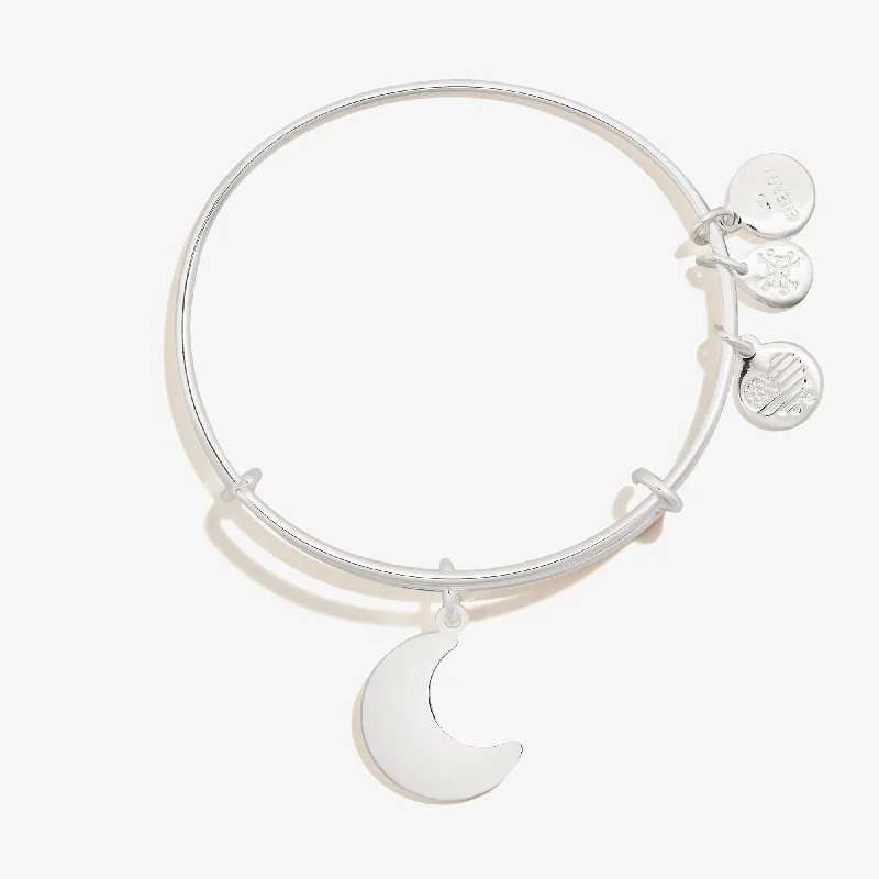 Dazzle In Elegance With Our Biggest Jewelry Sale Moon Charm Bangle