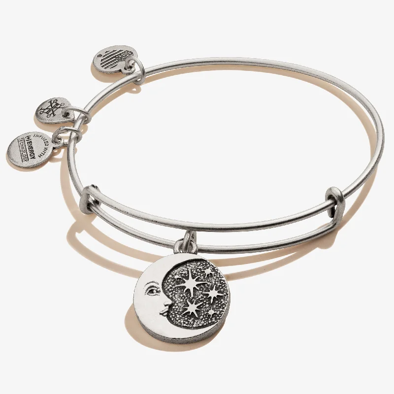 Unmissable Deals On Handmade Jewelry Collections Moon + Star Charm Bangle