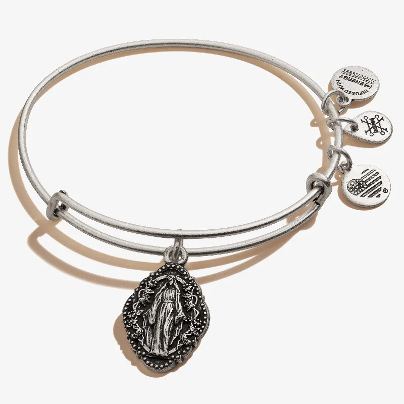 Chic And Stylish Jewelry At Discounted Prices Mother Mary Charm Bangle