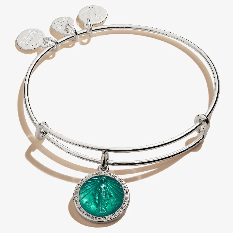 Beautiful Jewelry, Breathtaking Discounts – Hurry In Mother Mary Charm Bangle, Color