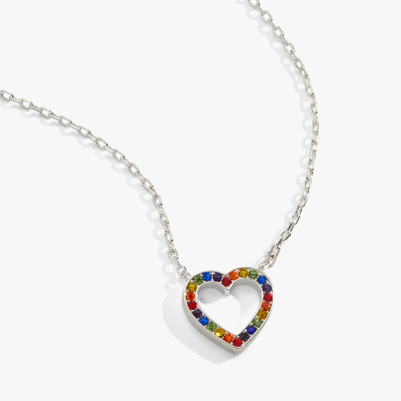 Shop Elegant Jewelry At Unbeatable Prices Multicolor Heart Adjustable Necklace