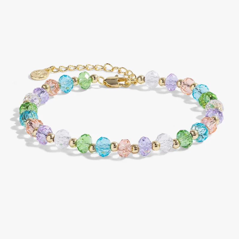 Bestselling Jewelry At Special Promotional Rates Pastel Crystal Bracelet