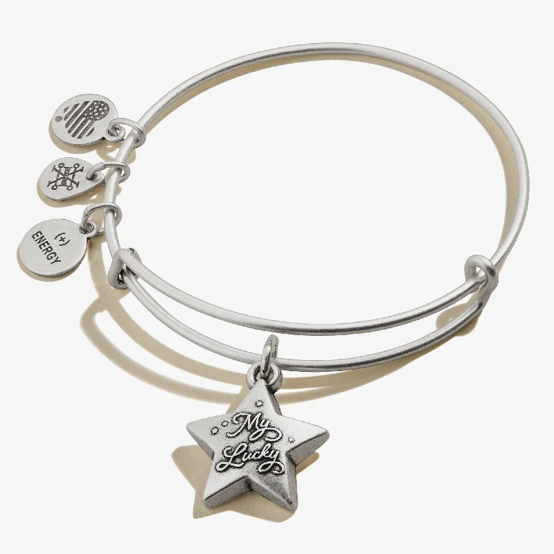 Limited-Time Offer On Elegant Jewelry Pieces My Lucky Star Charm Bangle