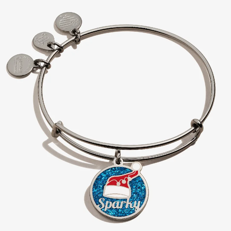 Elegant Jewelry, Exclusive Prices – Shop Now National Lampoon's Christmas Vacation Sparky Santa Hat Charm Bangle