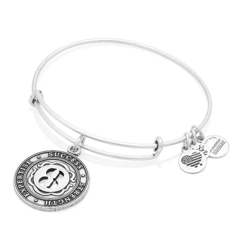 Clearance Sale On High-End Jewelry Collections Number 8 Charm Bangle Bracelet