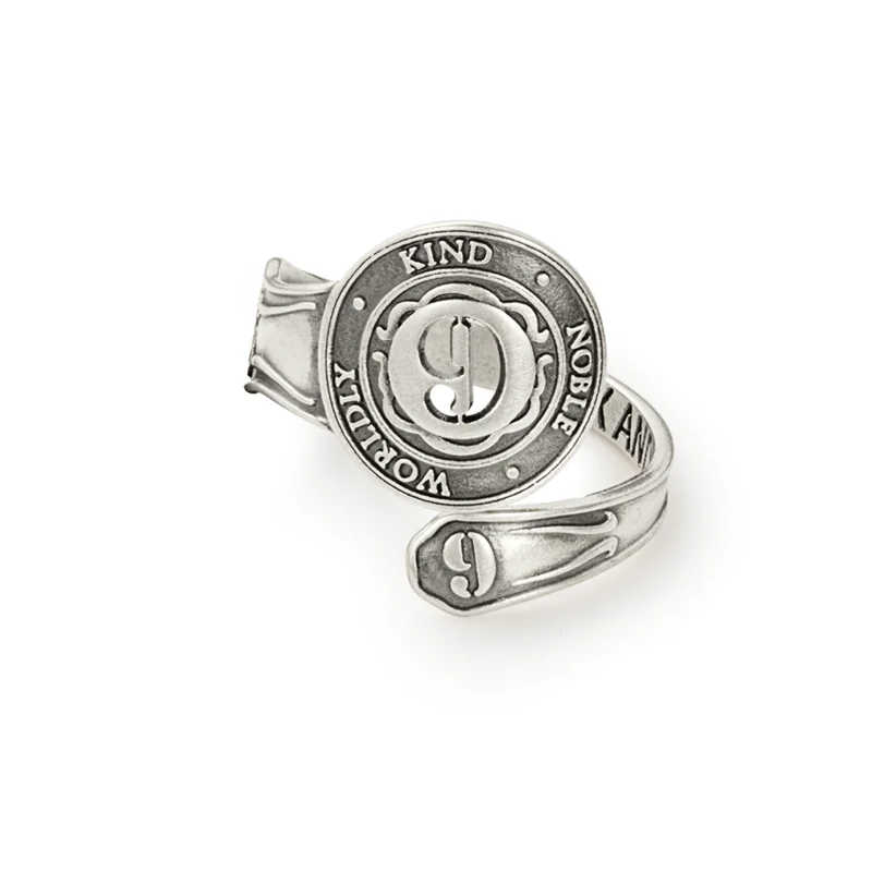 Shop Trending Jewelry With Exclusive Savings Number 9 Spoon Ring