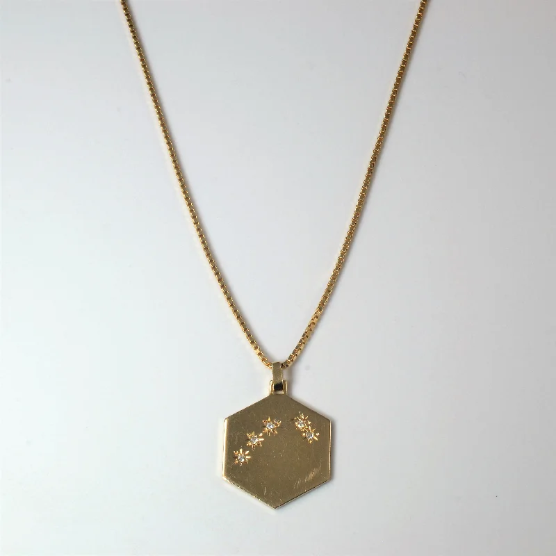 Diamond Constellation Necklace | 0.05ctw | 16" |